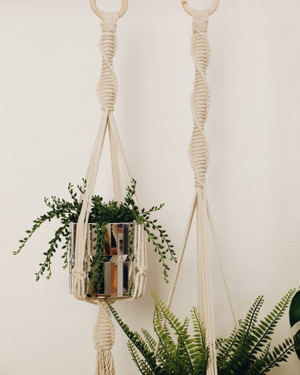 Macrame plant hanger