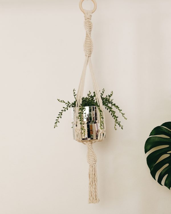 Macrame plant hanger