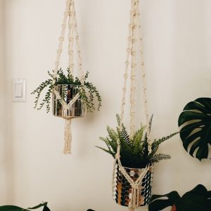 Macrame plant hanger