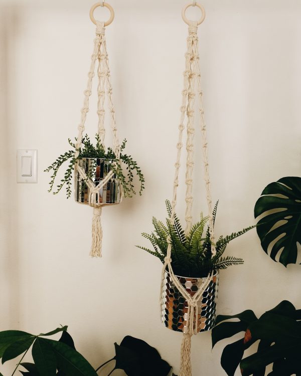 Macrame plant hanger