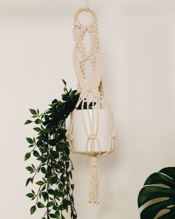 Macrame plant hanger