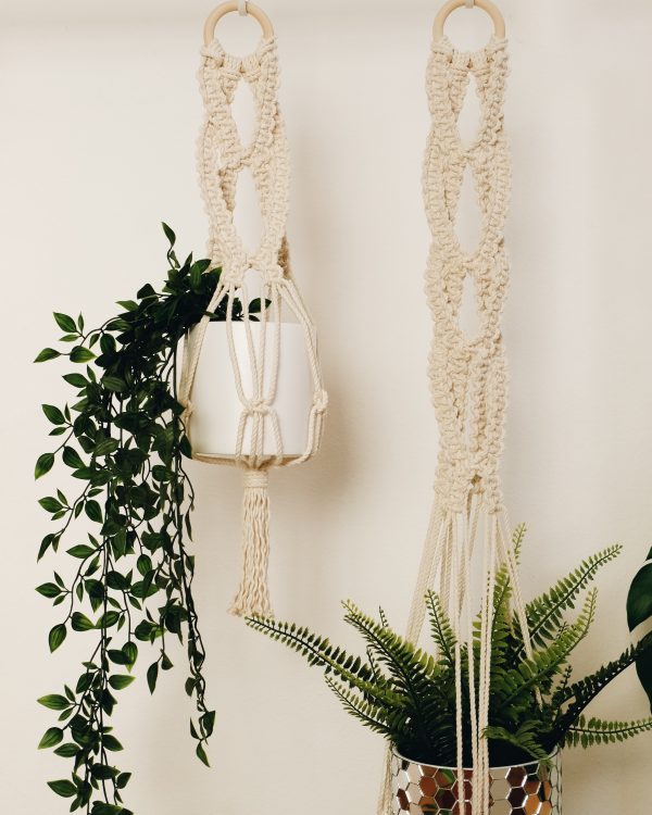 Macrame plant hanger