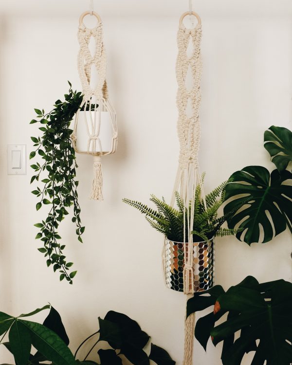 Macrame plant hanger