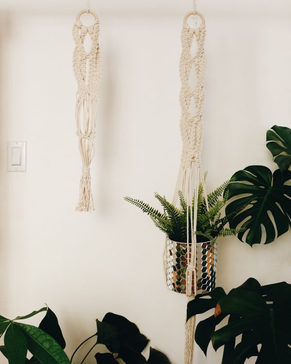 Macrame plant hanger