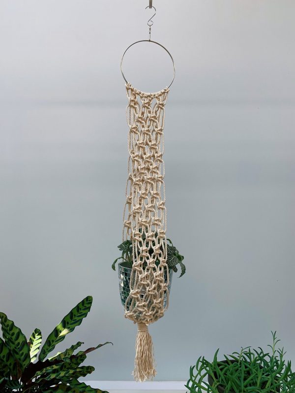 Macrame plant hanger