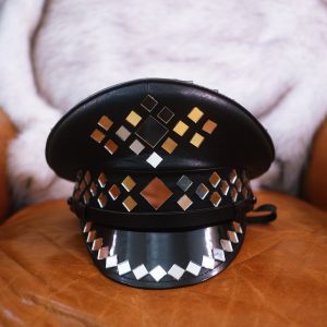 Disco mirrored festival hat