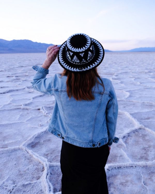 Disco mirrored festival hat