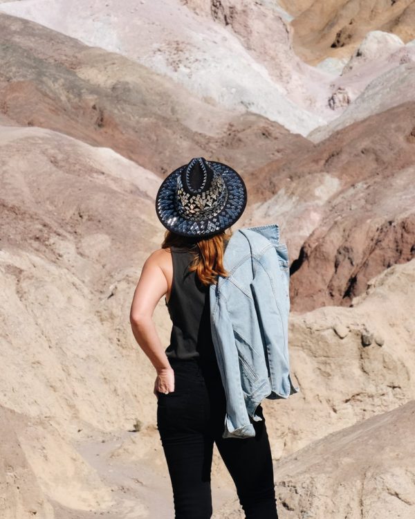 Disco mirrored festival hat