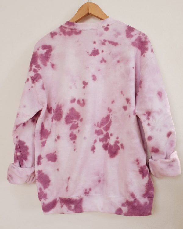 Tie dye plant mama crewneck sweater